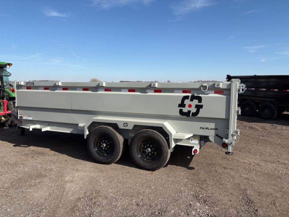 New 2026 Buckshot MFG TLP316 Dump Trailer