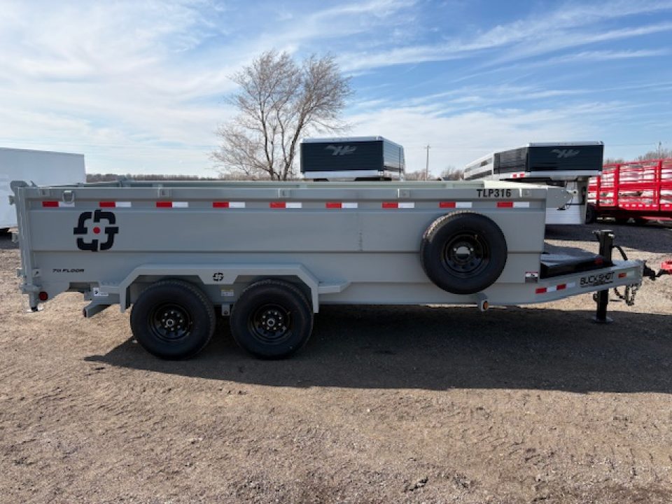 New 2026 Buckshot MFG TLP316 Dump Trailer