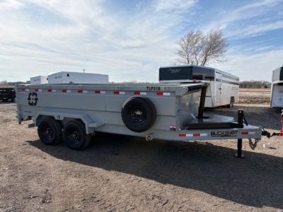 New 2026 Buckshot MFG TLP316 Dump Trailer