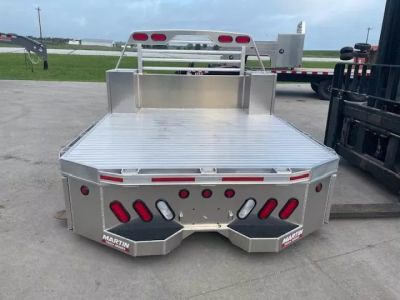 New 2026 Martin Truck Bodies 84" x 88" Ford & GM 6-1/2' Bed Delete Short bed SRW Flat Decks
