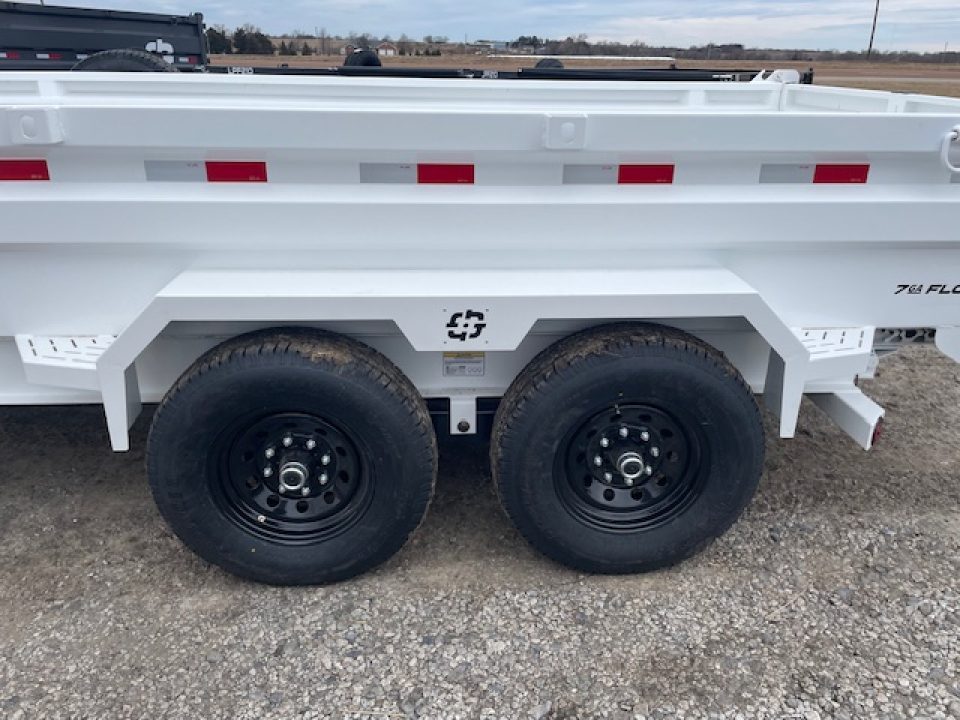 New 2026 Buckshot MFG LP214 Dump Trailer