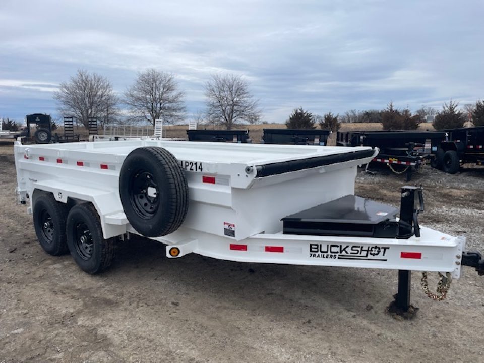 New 2026 Buckshot MFG LP214 Dump Trailer
