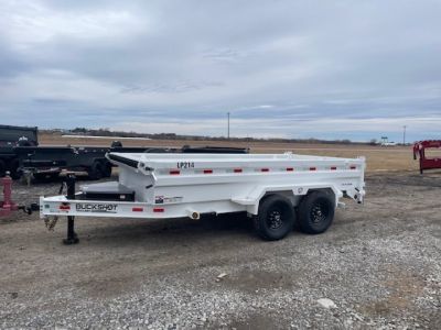 New 2026 Buckshot MFG LP214 Dump Trailer