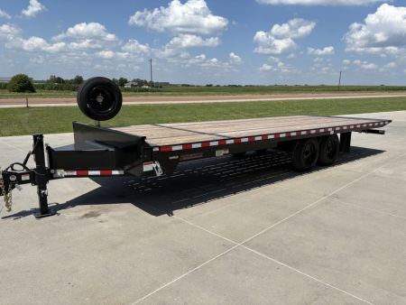New 2026 Midsota TBOFT24-BP-176 Deckover Full Power Tilt 102x24ft 8k axles