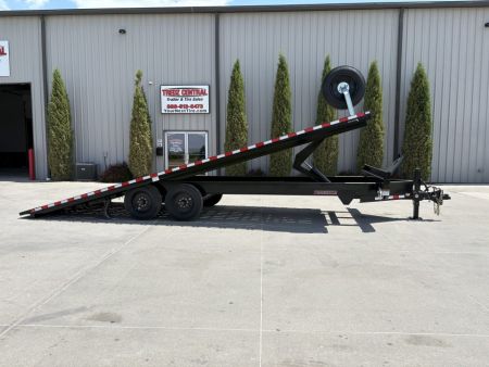 New 2026 Midsota TBOFT24-BP-176 Deckover Full Power Tilt 102x24ft 8k axles