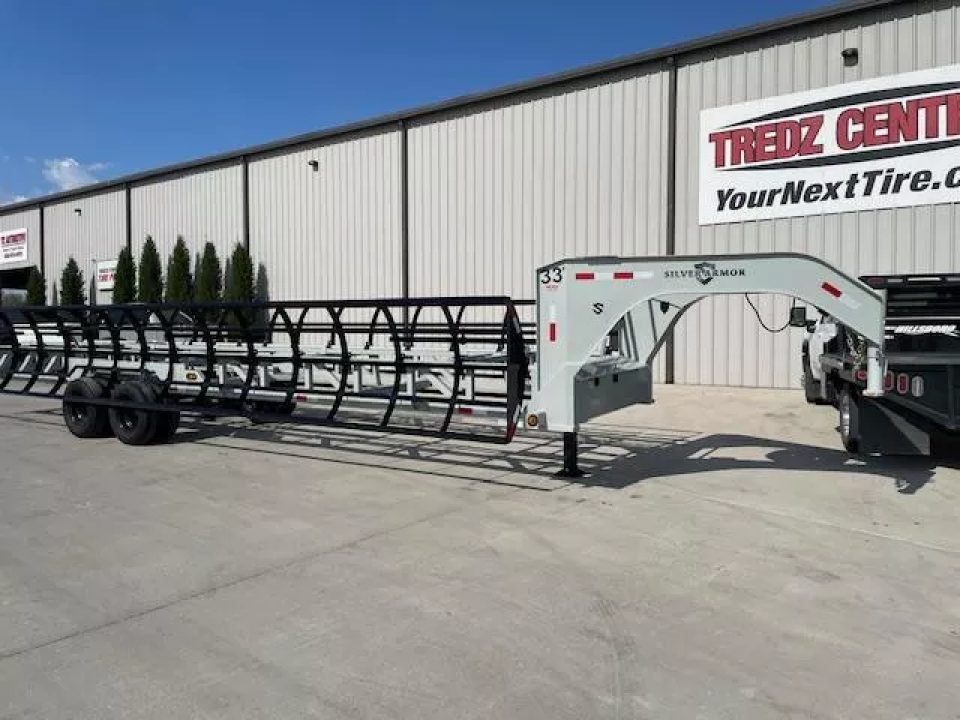 New 2026 Buckshot MFG HT-133 Hay Trailer