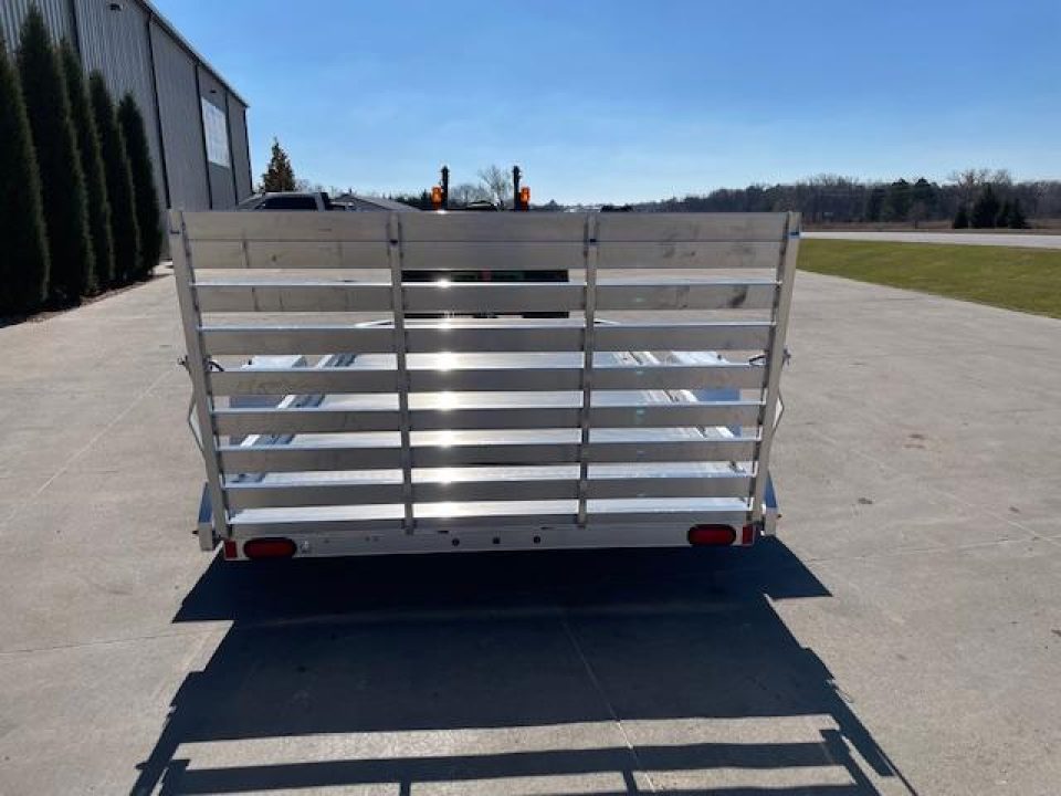 New 2027 Aluma 7712H STRAIGHT GATE Utility Trailer 77x12ft Utility Trailer
