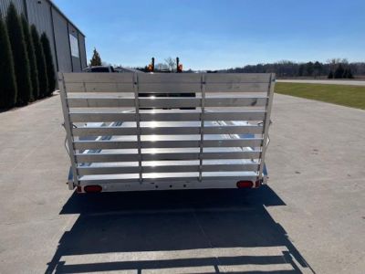 New 2027 Aluma 7712H STRAIGHT GATE Utility Trailer 77x12ft Utility Trailer