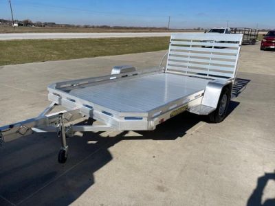 New 2027 Aluma 7712H STRAIGHT GATE Utility Trailer 77x12ft Utility Trailer