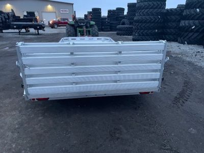 New 2027 Aluma 7816TA-EL-BT-RTD Utility Trailer