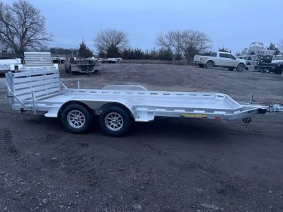 New 2027 Aluma 7816TA-EL-BT-RTD Utility Trailer