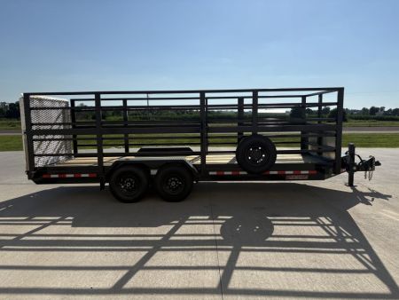New 2026 Midsota 20ft Tire Hauler Trailer 7k axles 5ft tall sides