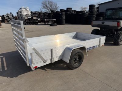 New 2027 Aluma 6310ESA-S-TG  Aluminum Utility Trailer 63x10ft