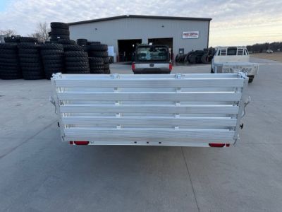 New 2027 Aluma 7815S-EL-BT Single Axle Utility Trailer 78x15ft