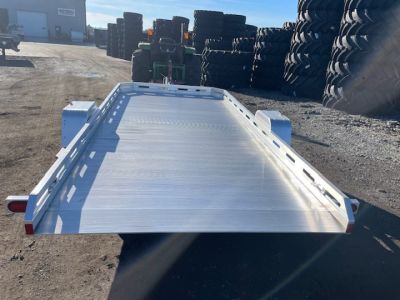New 2027 Aluma 7814S Tilt Heavy Duty 78x14 Utility Trailer Utility Trailer