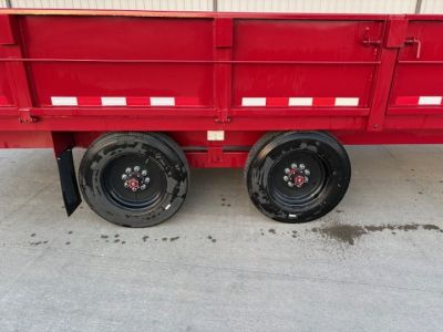 Used 2026 Midsota HVO22-GN-230 Gooseneck Dump Trailer 93x22ft 10k axles