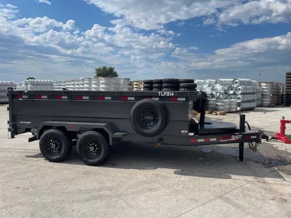 New 2026 Buckshot MFG TLP314 Dump Trailer