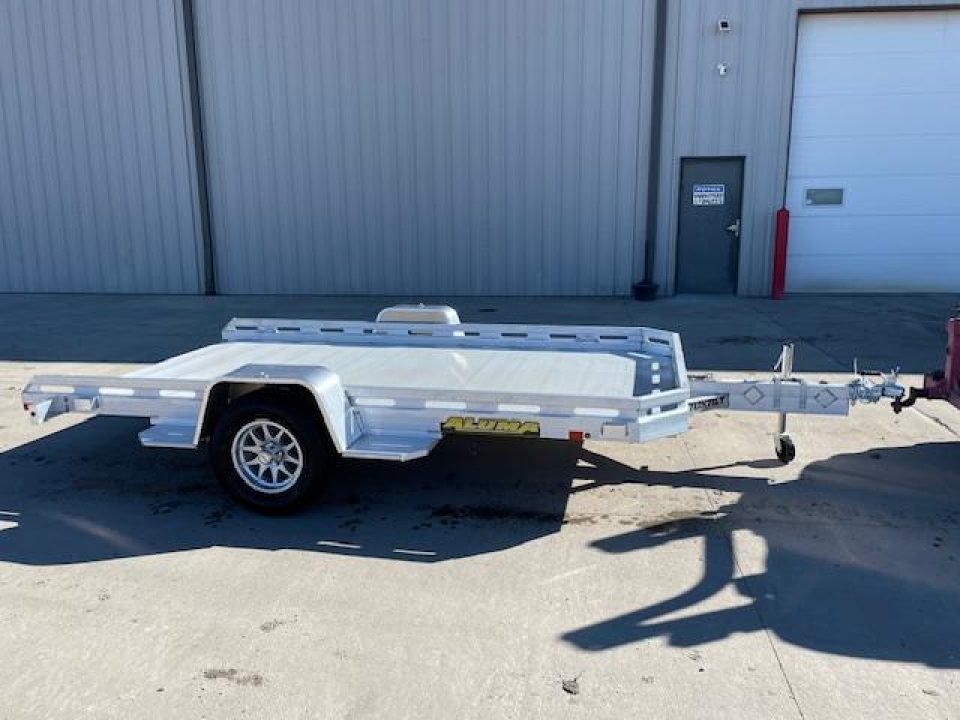 New 2027 Aluma 7712H Tilt Bed Utility Trailer 77x12 Utility Trailer