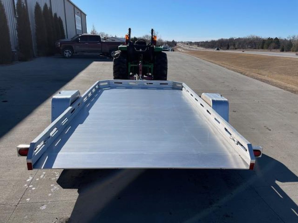 New 2027 Aluma 7712H Tilt Bed Utility Trailer 77x12 Utility Trailer