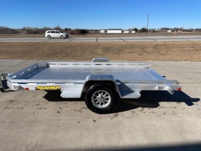 New 2027 Aluma 7712H Tilt Bed Utility Trailer 77x12 Utility Trailer
