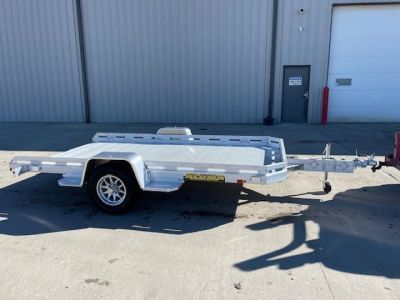 New 2027 Aluma 7712H Tilt Bed Utility Trailer 77x12 Utility Trailer
