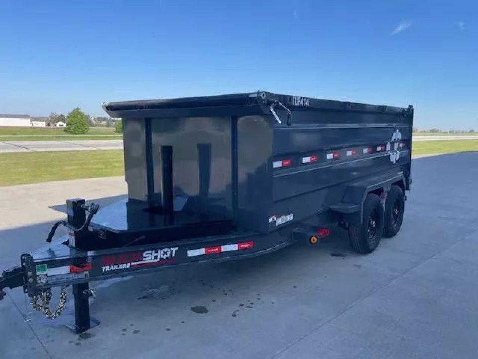 New 2026 Buckshot MFG TLP414 Dump Trailer