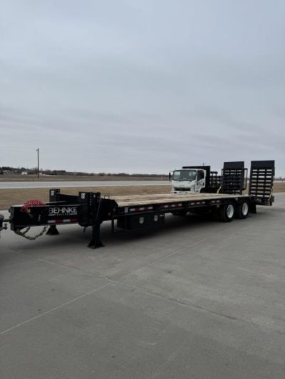 New 2025 Behnke Super Duty Flatbed FB8X31SDPT-40L 102"x 31ft Deckover Flatbed Trailer