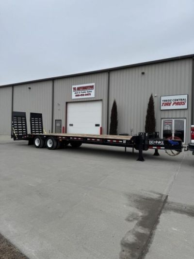 New 2025 Behnke Super Duty Flatbed FB8X31SDPT-40L 102 x 31ft Deckover Flatbed Trailer