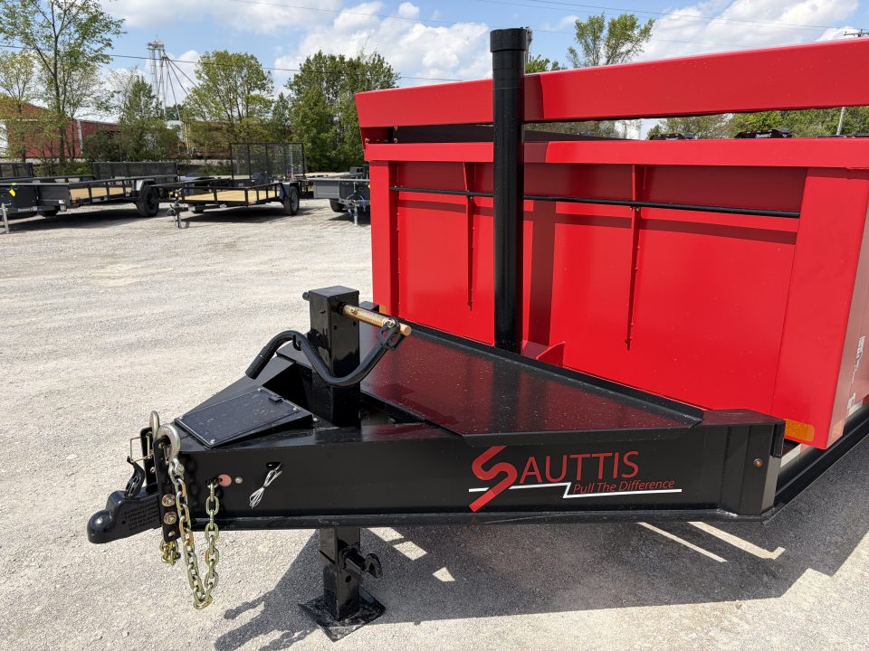 New 2026 Model Year Clearance Sauttis 14' 14K Dump (82" X 14') 14K Dump Trailer
