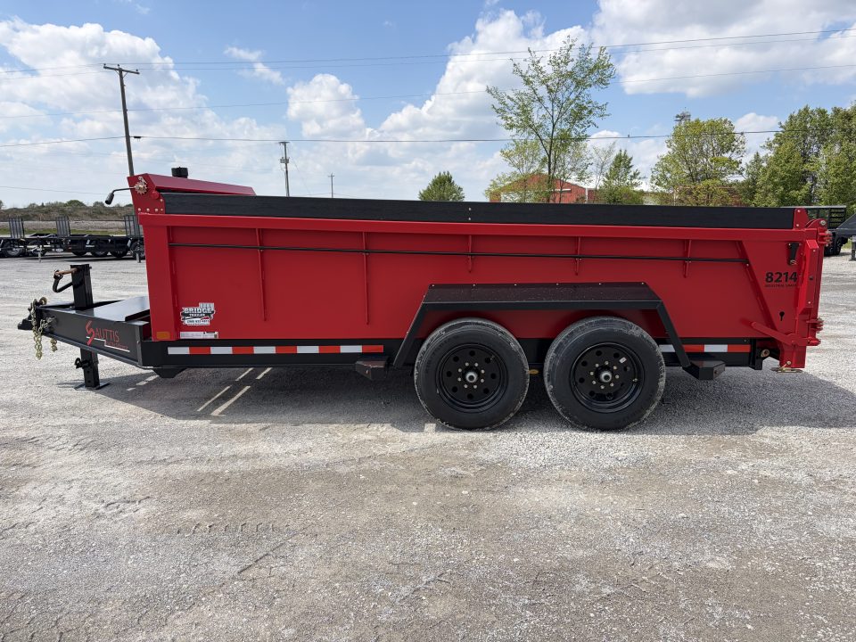 New 2026 Model Year Clearance Sauttis 14' 14K Dump (82" X 14') 14K Dump Trailer