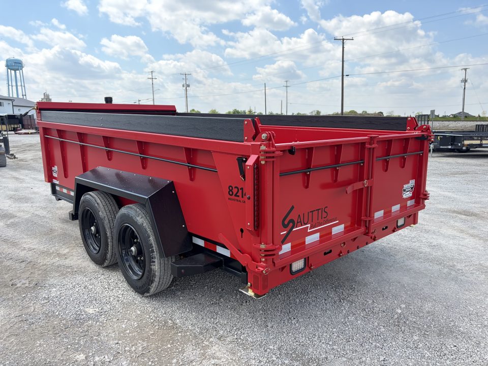 New 2026 Model Year Clearance Sauttis 14' 14K Dump (82" X 14') 14K Dump Trailer