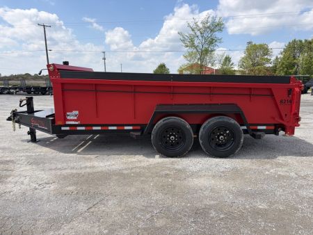 New 2026 Model Year Clearance Sauttis 14' 14K Dump (82" X 14') 14K Dump Trailer