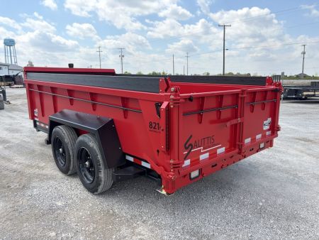 New 2026 Model Year Clearance Sauttis 14' 14K Dump (82" X 14') 14K Dump Trailer