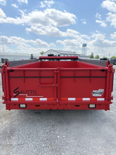 New 2026 Model Year Clearance Sauttis 14' 14K Dump (82" X 14') 14K Dump Trailer