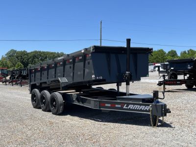 New 2026 Lamar Dump Trailer | 83" x 16' | 21K GVWR