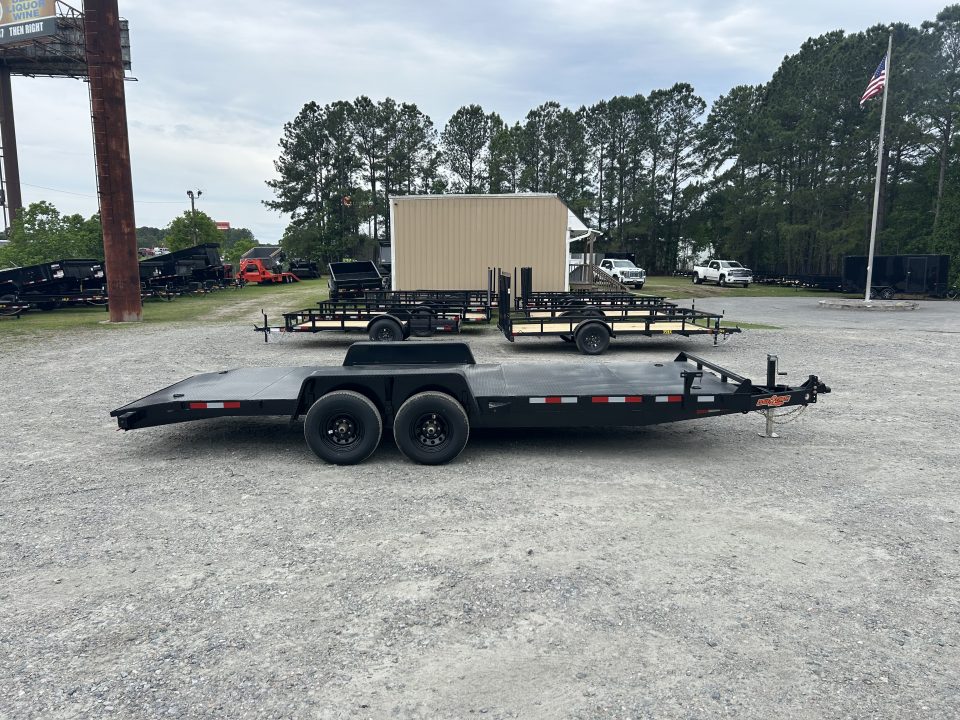 New 2027 Down 2 Earth 82X20 Car Hauler, Steel Deck with #5200 Axles