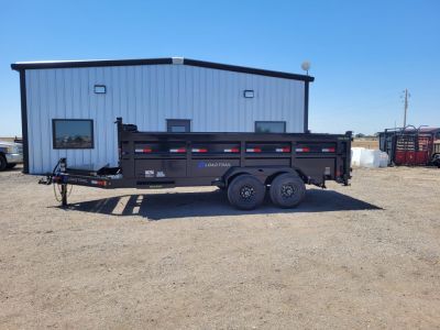 New 2026 Load Trail 83"x16' BP Telescopic Dump Trailer W/3' Sides