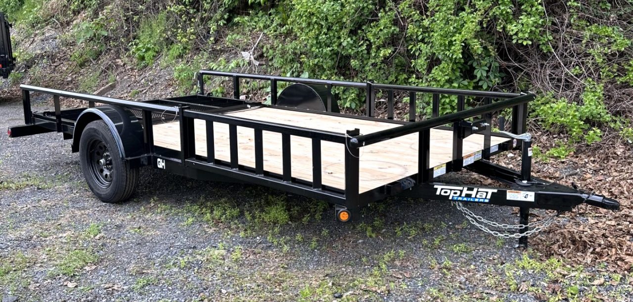 2026 Top Hat 7X14 ATV QUAD HAULER