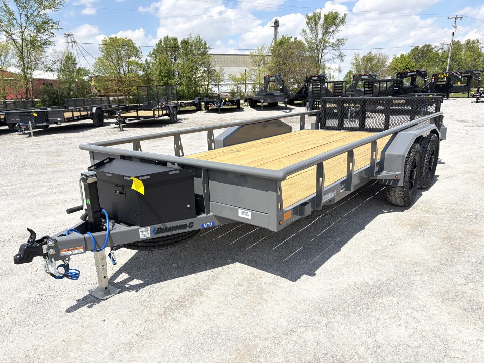 New 2026 Diamond C Trailers GTU235L16X83 (83" x 16') 7K Venture Ed. Utility Trailer