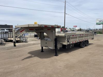 New 2026 Dura-Haul 8x20 24k Deckover Gooseneck Dump Trailer