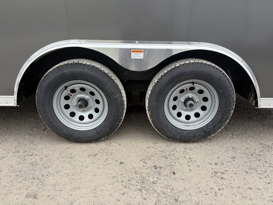 New 2026 Model Year Clearance Darkhorse Cargo DHW8.5X16TA35 (8.5' X 16') 7K V-Nose Cargo / Enclosed Trailer