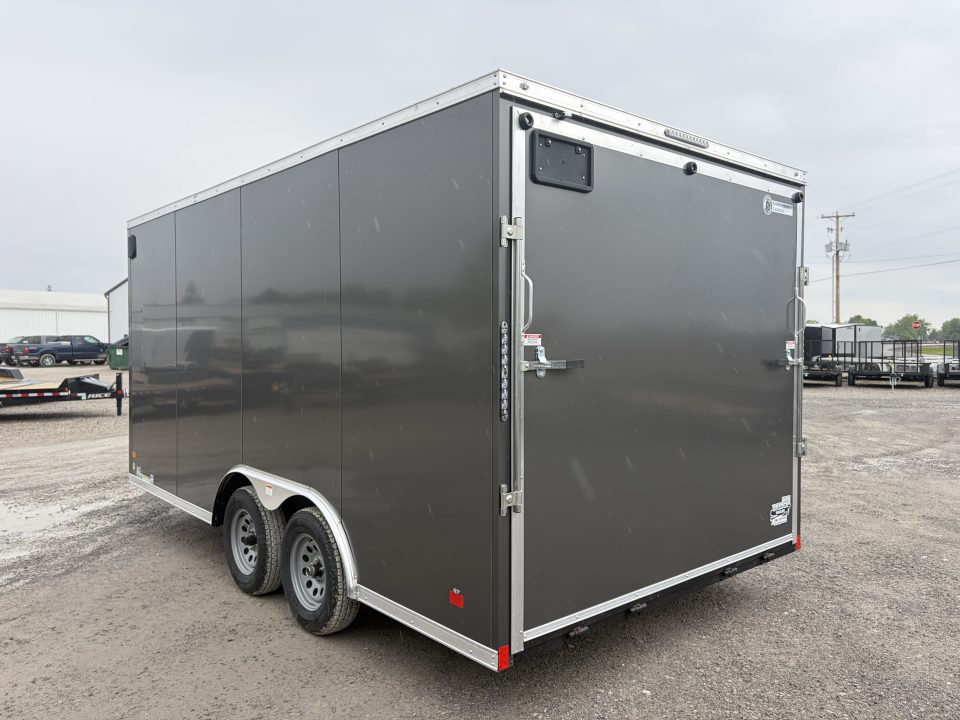 New 2026 Model Year Clearance Darkhorse Cargo DHW8.5X16TA35 (8.5' X 16') 7K V-Nose Cargo / Enclosed Trailer