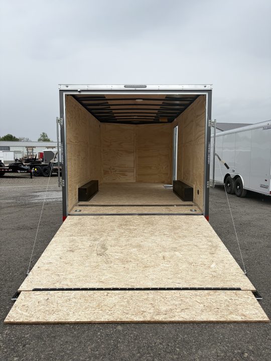 New 2026 Model Year Clearance Darkhorse Cargo DHW8.5X16TA35 (8.5' X 16') 7K V-Nose Cargo / Enclosed Trailer