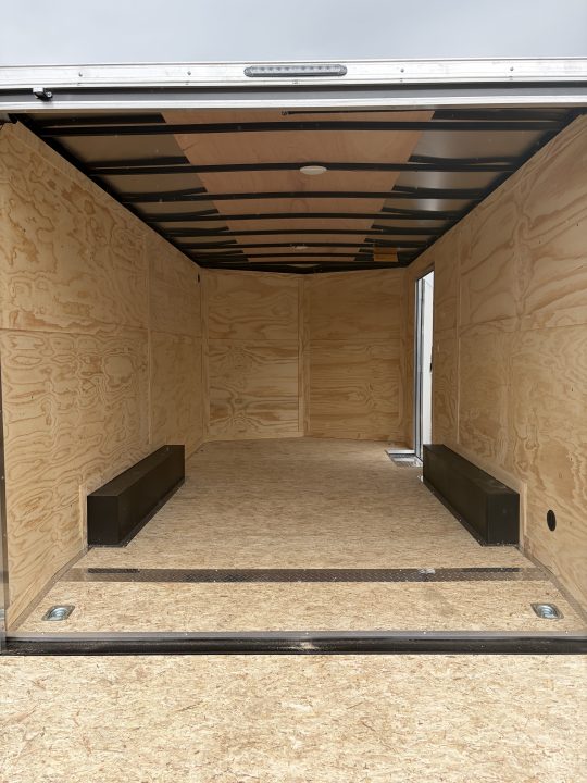 New 2026 Model Year Clearance Darkhorse Cargo DHW8.5X16TA35 (8.5' X 16') 7K V-Nose Cargo / Enclosed Trailer