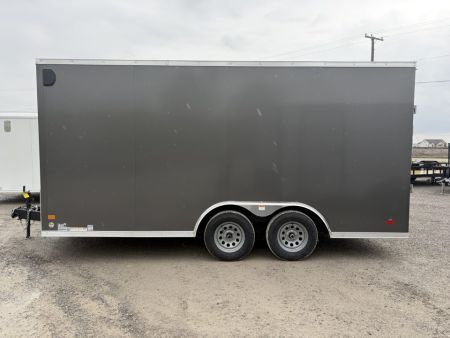 New 2026 Model Year Clearance Darkhorse Cargo DHW8.5X16TA35 (8.5' X 16') 7K V-Nose Cargo / Enclosed Trailer