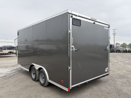 New 2026 Model Year Clearance Darkhorse Cargo DHW8.5X16TA35 (8.5' X 16') 7K V-Nose Cargo / Enclosed Trailer