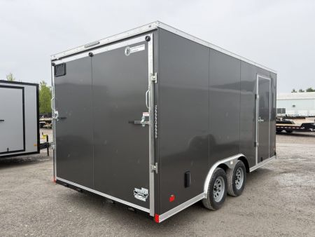 New 2026 Model Year Clearance Darkhorse Cargo DHW8.5X16TA35 (8.5' X 16') 7K V-Nose Cargo / Enclosed Trailer