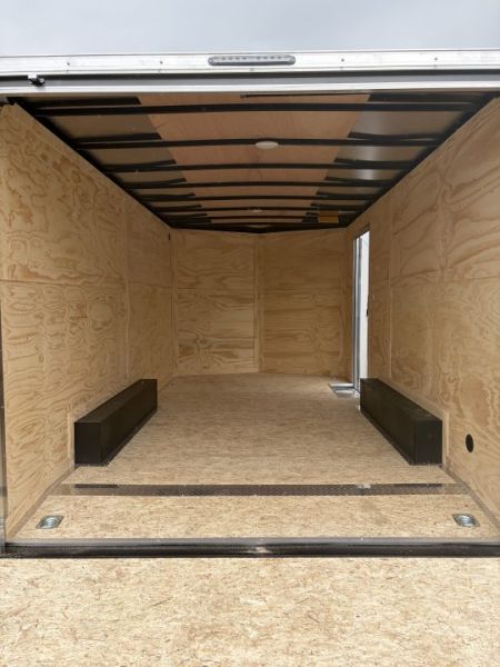 New 2026 Model Year Clearance Darkhorse Cargo DHW8.5X16TA35 (8.5' X 16') 7K V-Nose Cargo / Enclosed Trailer