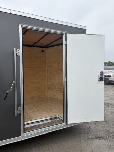 New 2026 Model Year Clearance Darkhorse Cargo DHW8.5X16TA35 (8.5' X 16') 7K V-Nose Cargo / Enclosed Trailer