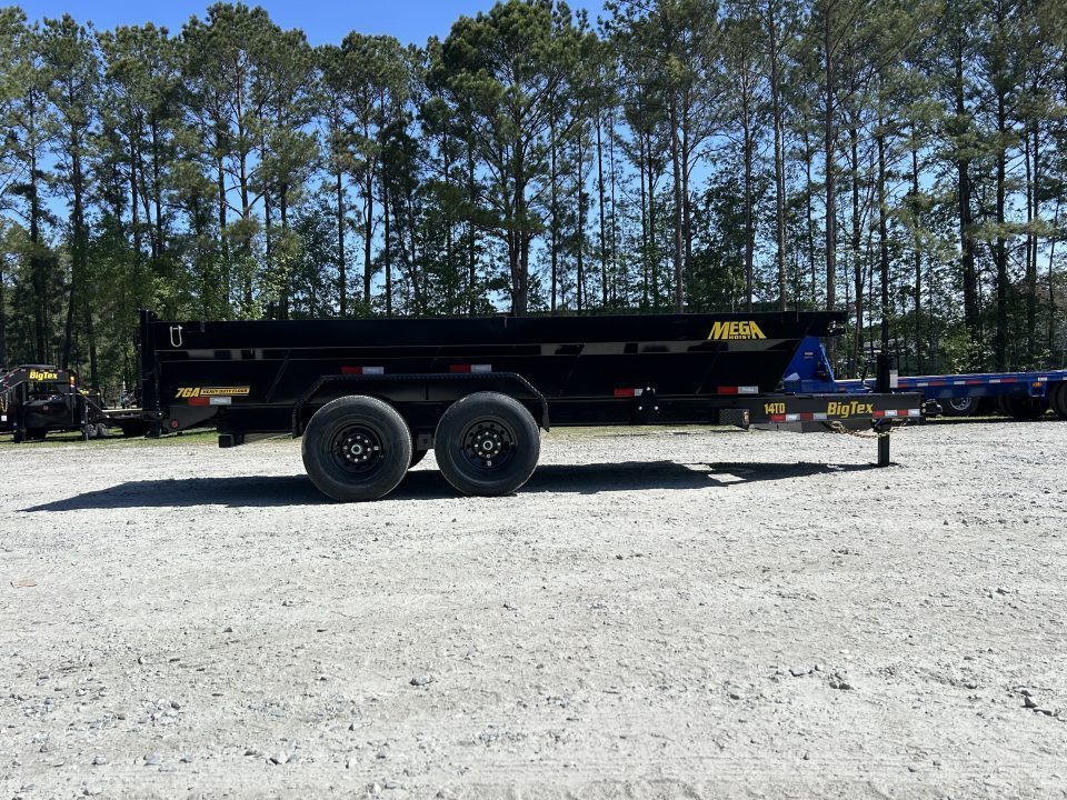 New 2027 Big Tex Trailers 14TD Dump Trailer 6 stage telescopic 7 gauge floor